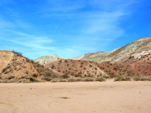 California desert from Jawbone Canyon Road