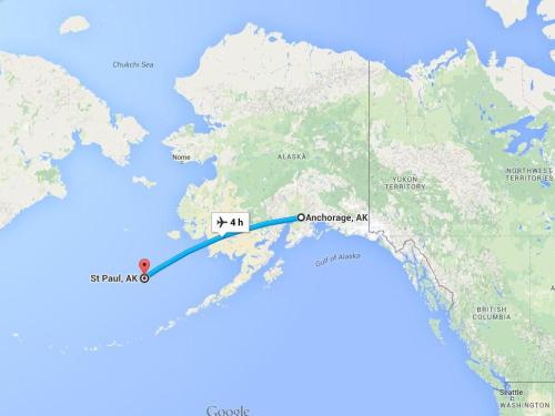 Anchorage to St Paul