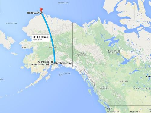 Anchorage to Barrow