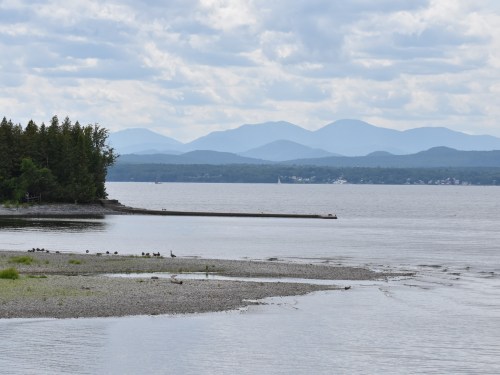 The view from Charlotte Town Beach. Photo by Derek Hudgins.