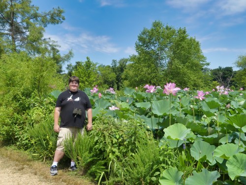 Derek at Kenilworth Park & Aquatic Gardens